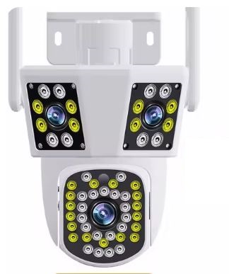 camaras y audio - Camara de Seguridad Wifi PTZ 3 Lentes, Full Color 1