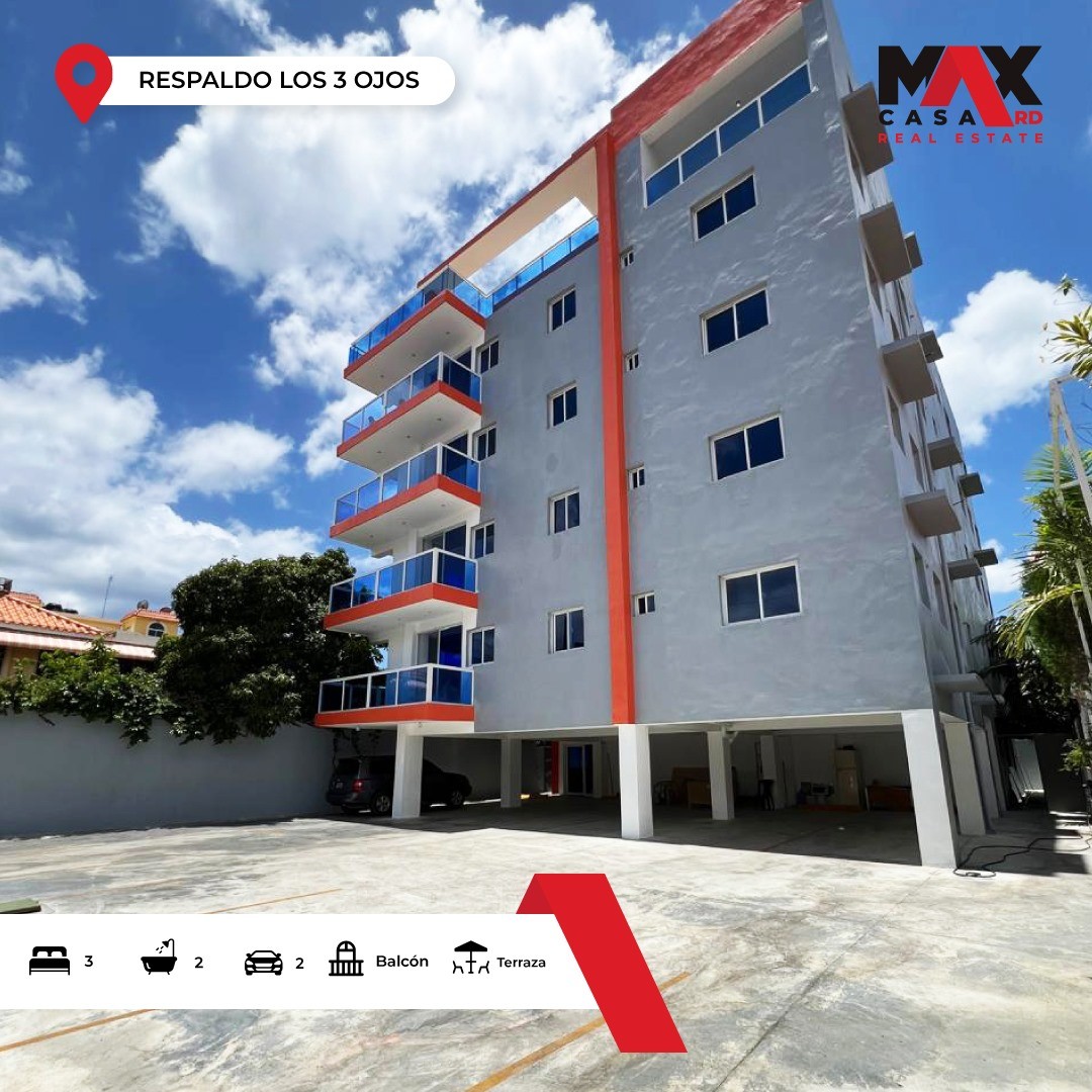 apartamentos - APARTAMENTOS EN VENTA, LISTOS PARA ENTREGA, UBICADO EN LOS 3 OJOS, SANTO DOMINGO