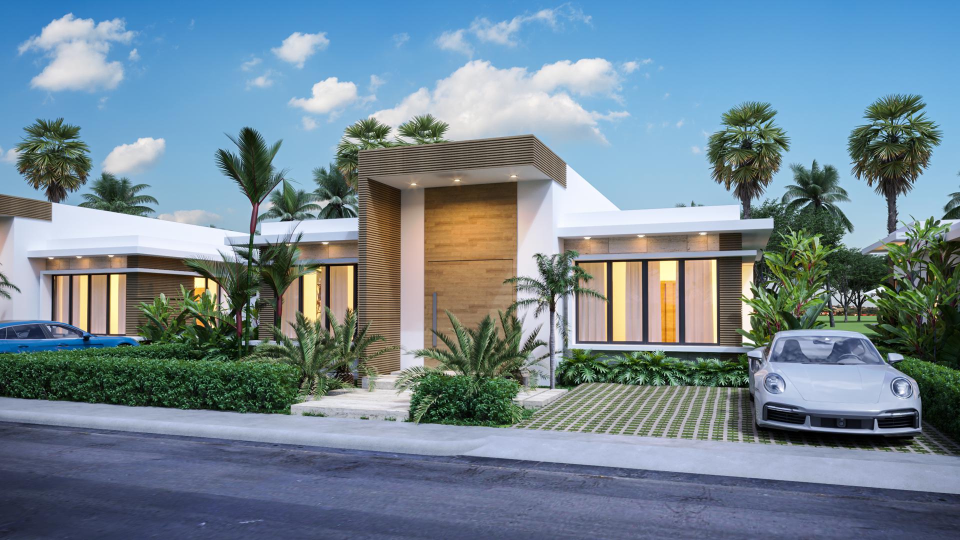 casas vacacionales y villas - VILLAS DE 3 HABITACIOMES EN PUNTA CANA, VISTA CANA