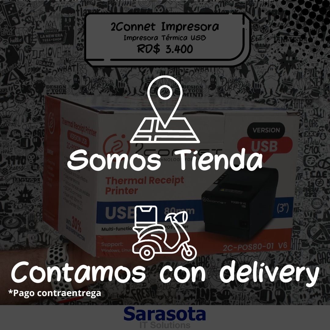 otros electronicos - 2Connet Impresora Térmica USB Nueva Versión 2