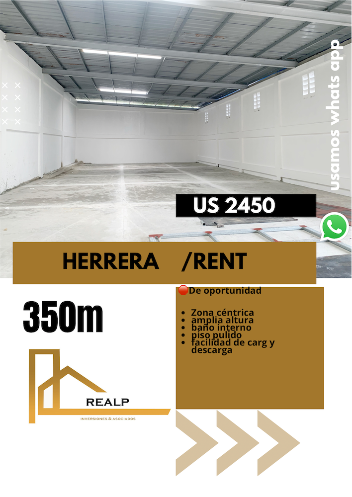 oficinas y locales comerciales - Nave industrial en herrera 