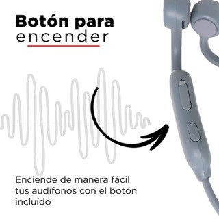 otros electronicos - Audífonos Inalámbricos Deportivos Waterproof IPX4 Grises RECARGABLES 1