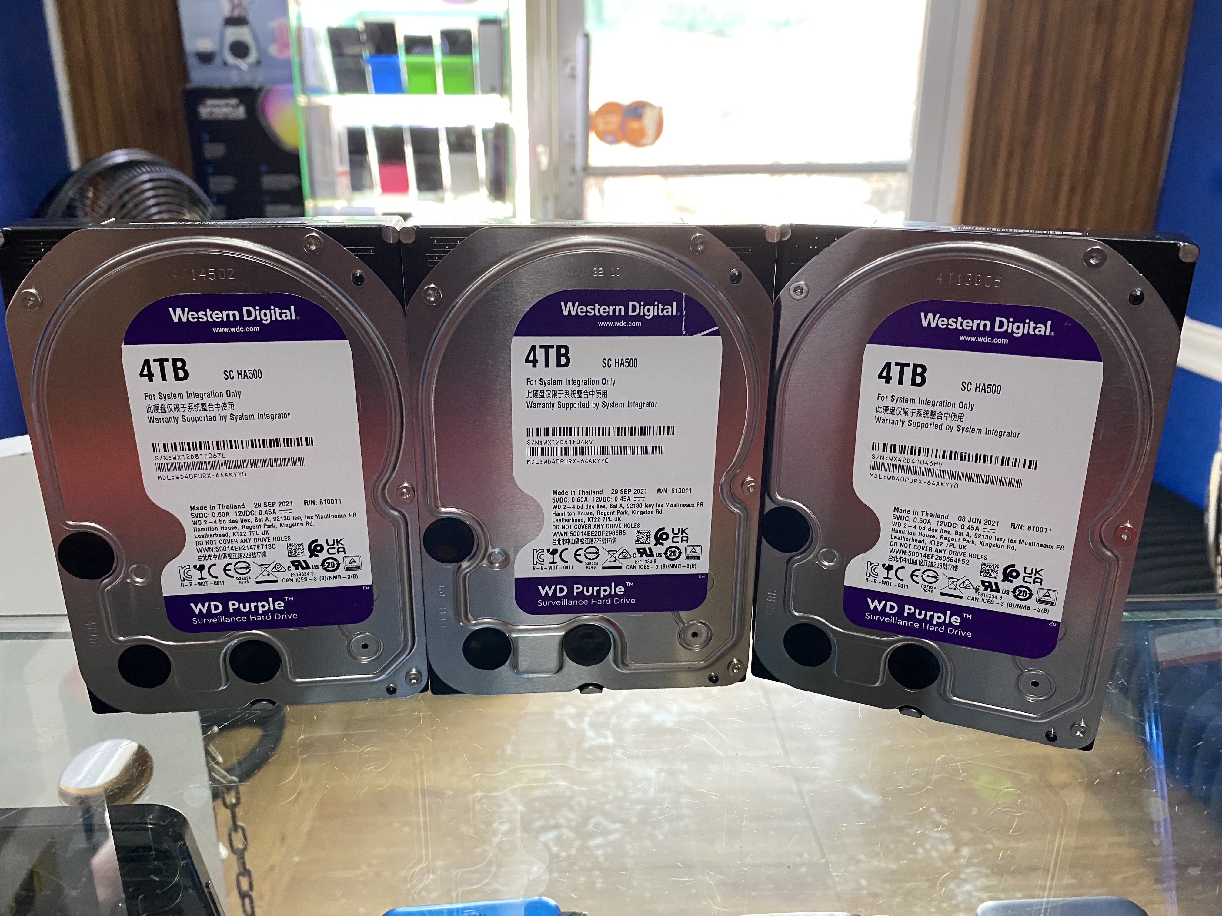 accesorios para electronica - disco duro purpura sata HDD 2,3,4,8,10,14TB  7