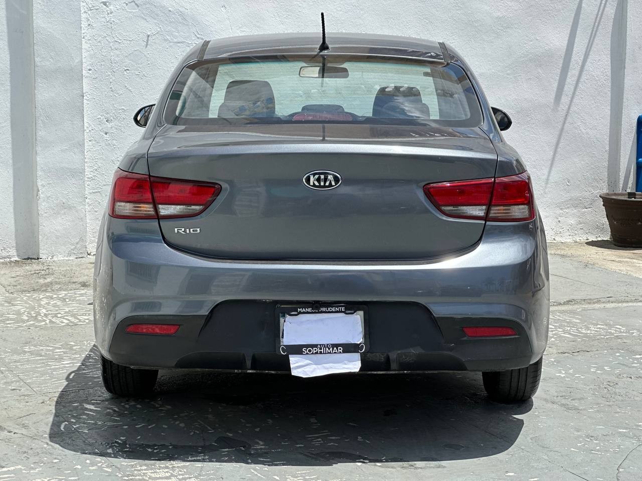 carros - KIA RIO PLUS 2018DE LA CASA VIAMAR80MIL KM 2