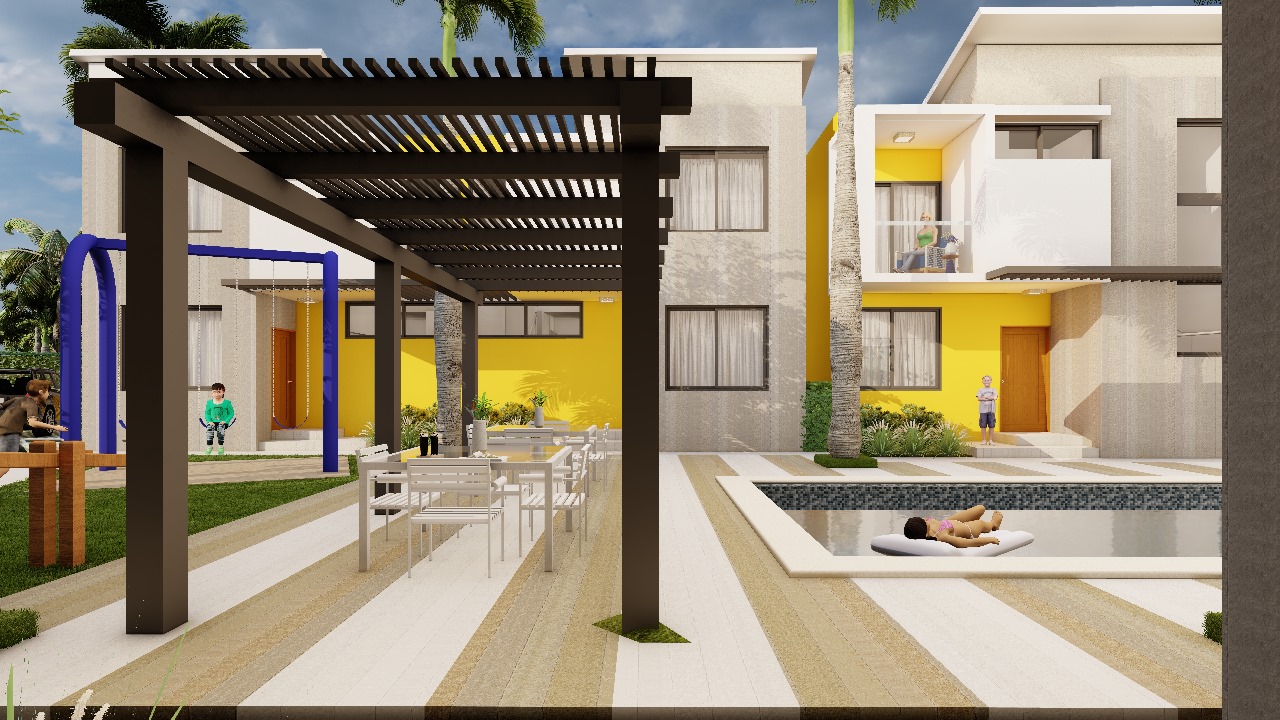 casas vacacionales y villas - Proyecto de Villas en venta en White Sands, Punta  3