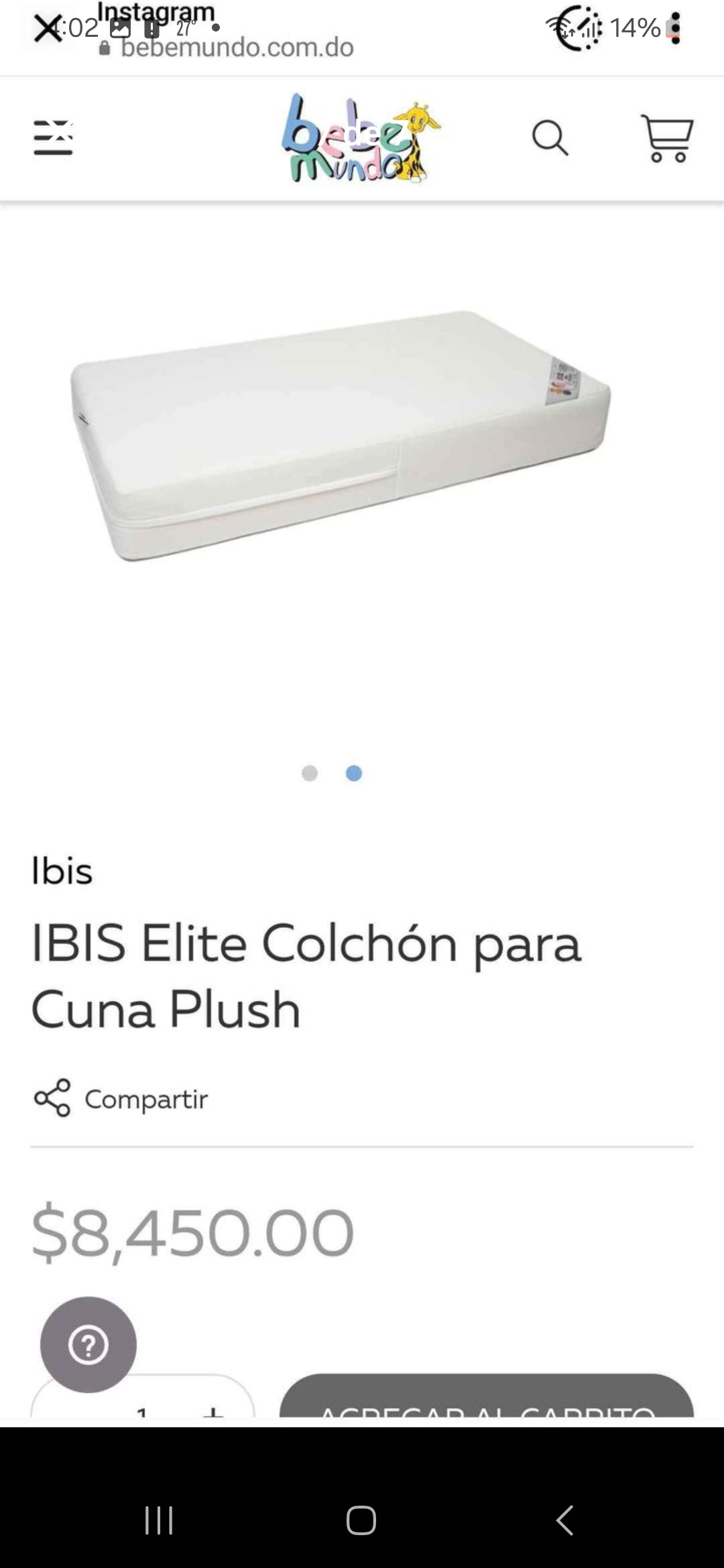 muebles - Cuna Graco con colchón  4