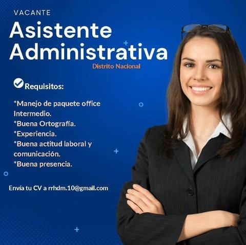 empleos disponibles - Asistente Administrativa 0