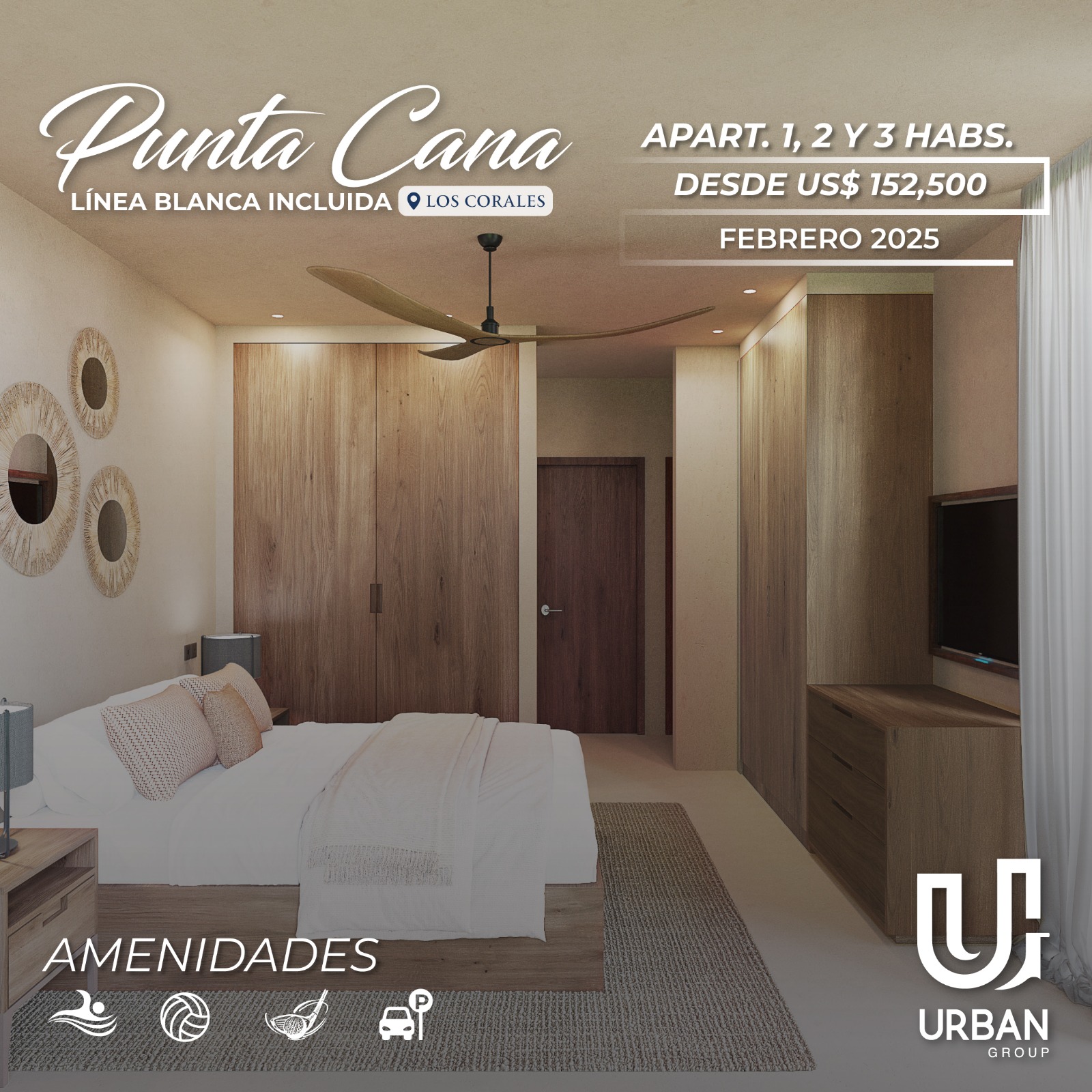 casas vacacionales y villas - Apartamentos & Villas a metros de Playa Punta Cana 3