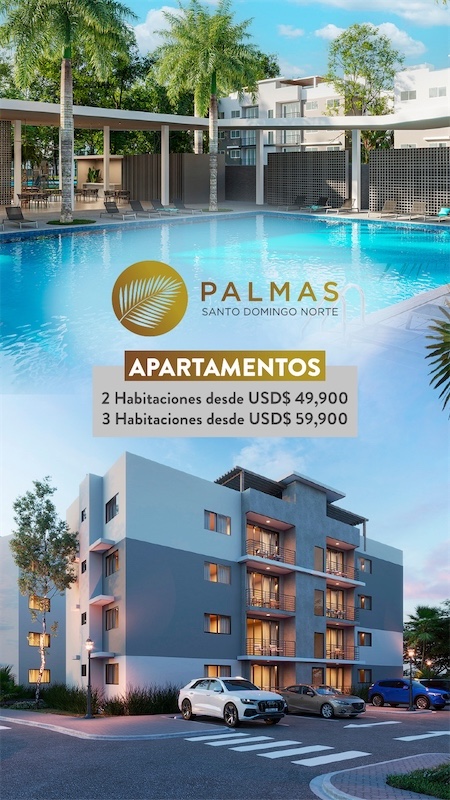 apartamentos - Venta de apartamentos en Santo Domingo norte con piscina precio de oportunidad 0