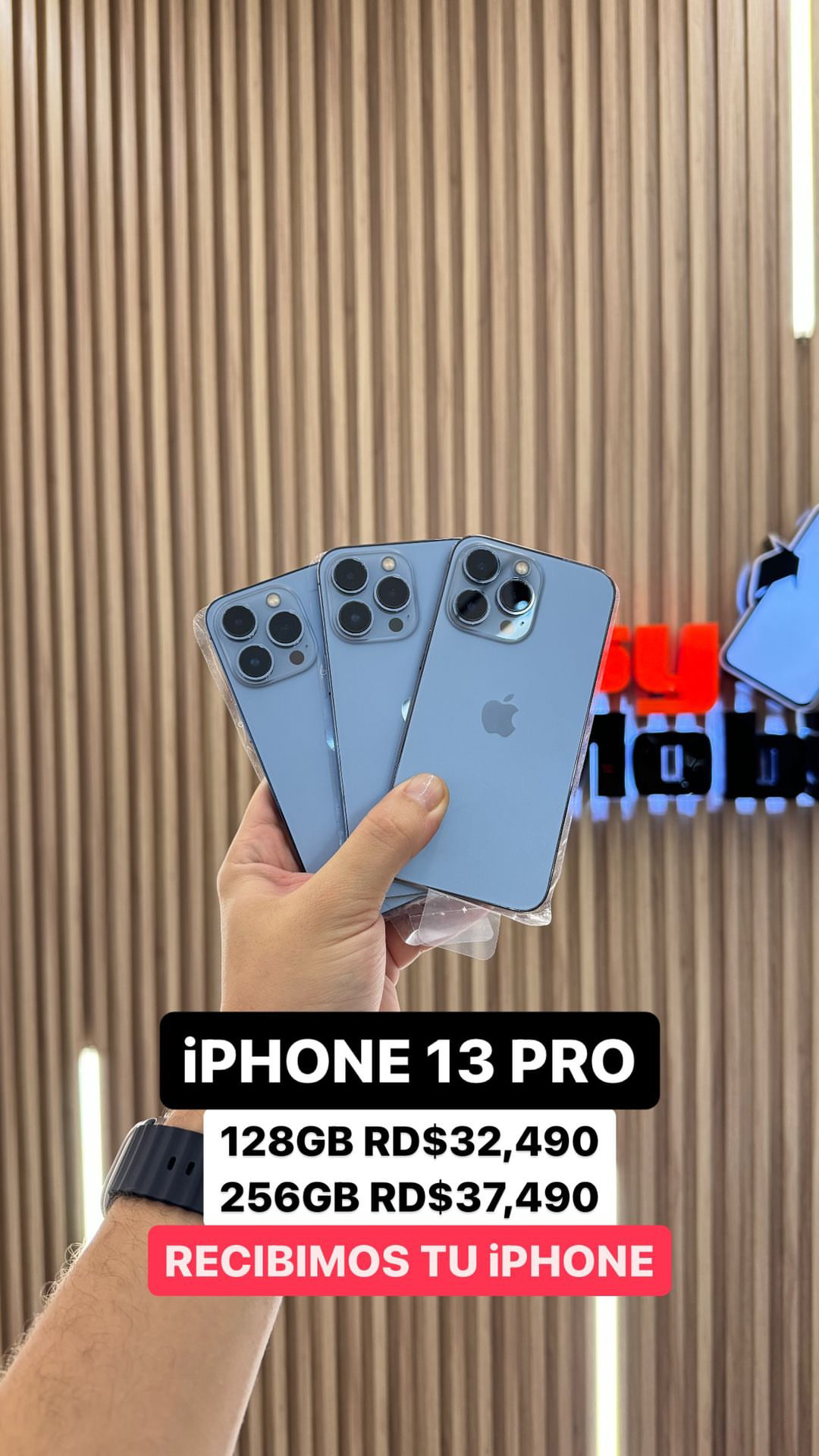 celulares y tabletas - iPHONE 13 PRO 128GB/256GB FACTORY 