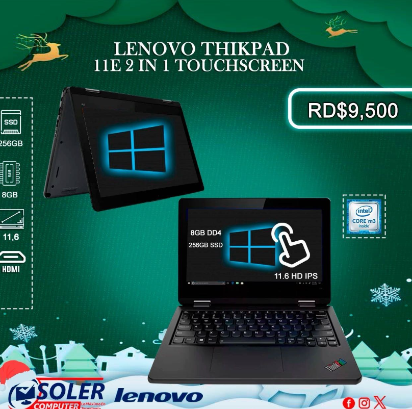 otros electronicos - Mini Laptop Lenovo Thinkpad 11e  Procesador Intel  0