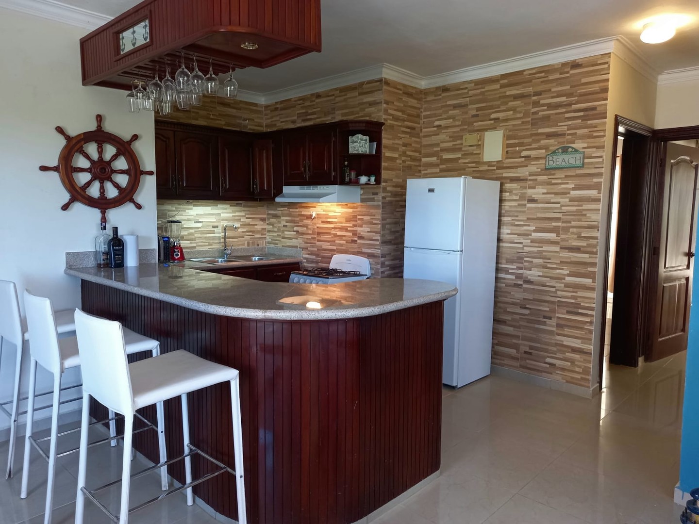 apartamentos - Apt para vivir o Invertir En Bávaro En Apartamento Amueblado Full CODIGO: PD34 2