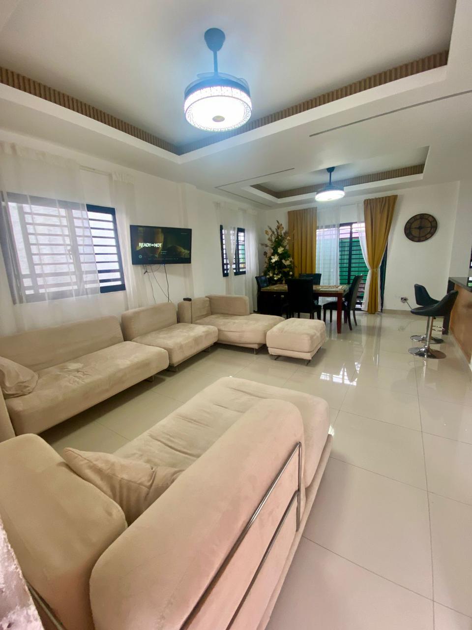 casas - Preciosa casa en venta en colinas del oeste, Santo Domingo Oeste  2