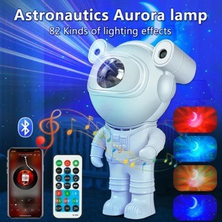 juguetes - Proyector astronauta decorativo + bocina + control. galaxia 4