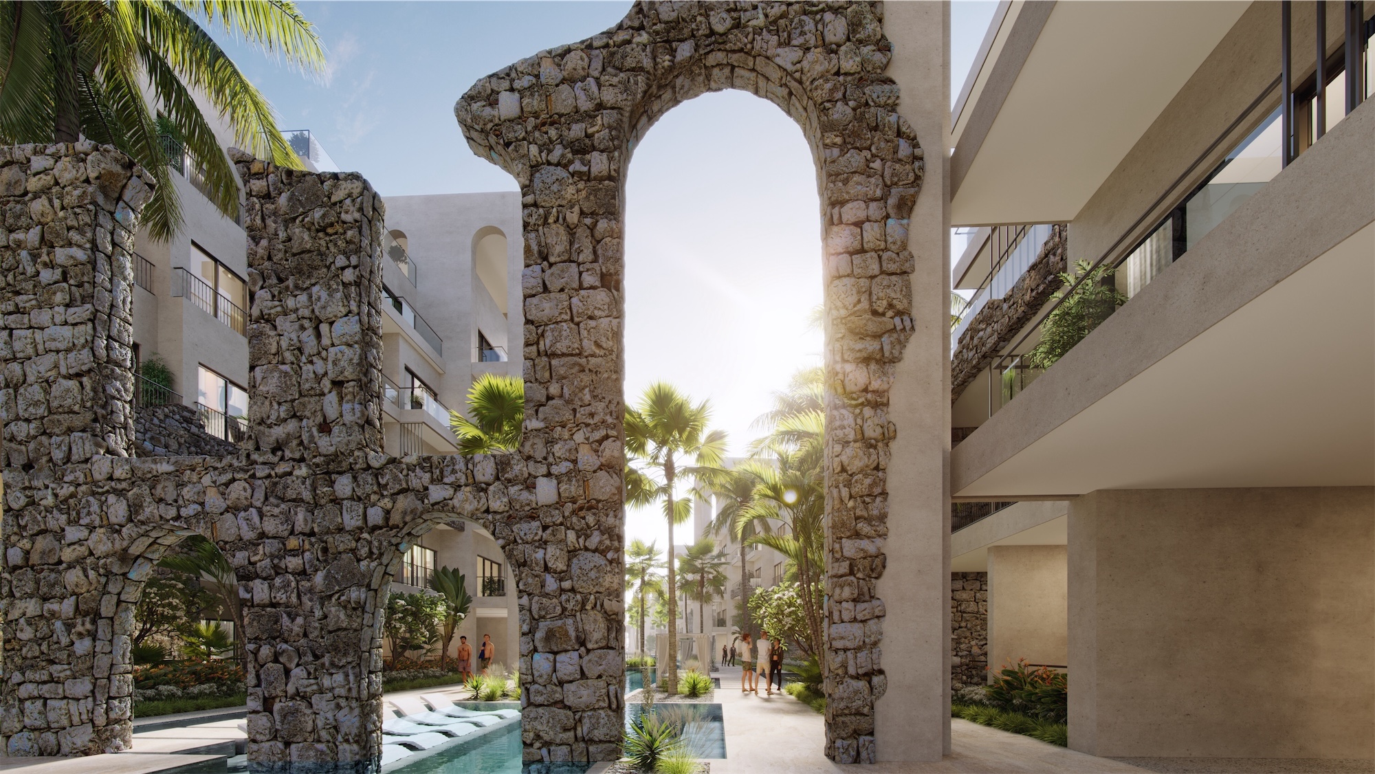 apartamentos - Apartamentos en Punta Cana Con Arquitectura Greco-Romano en el Paraiso Tropical 7
