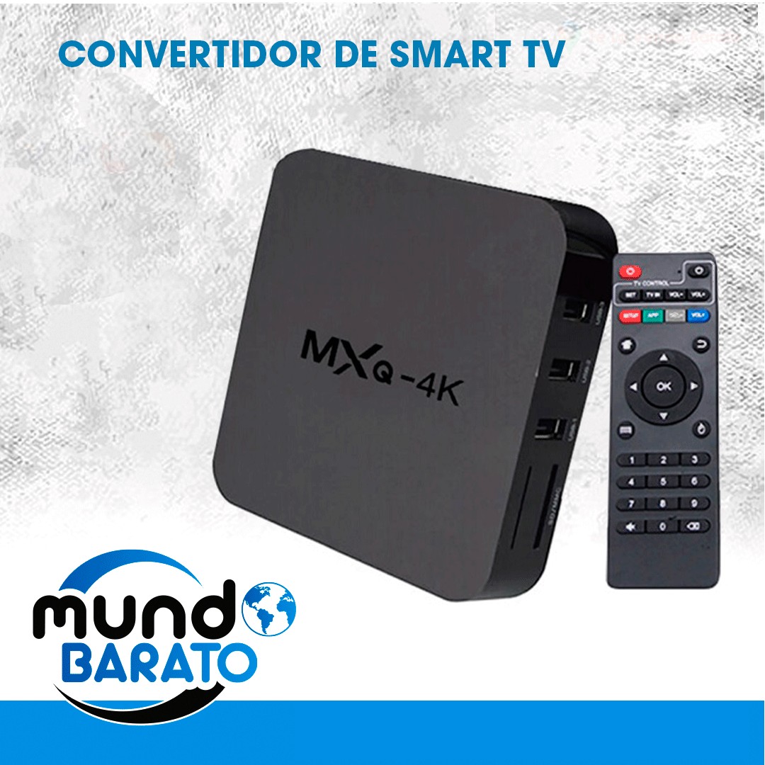 accesorios para electronica - Smart Tv Box 4k Ucd 3840x2160 Mxq Pro Convertidor 0