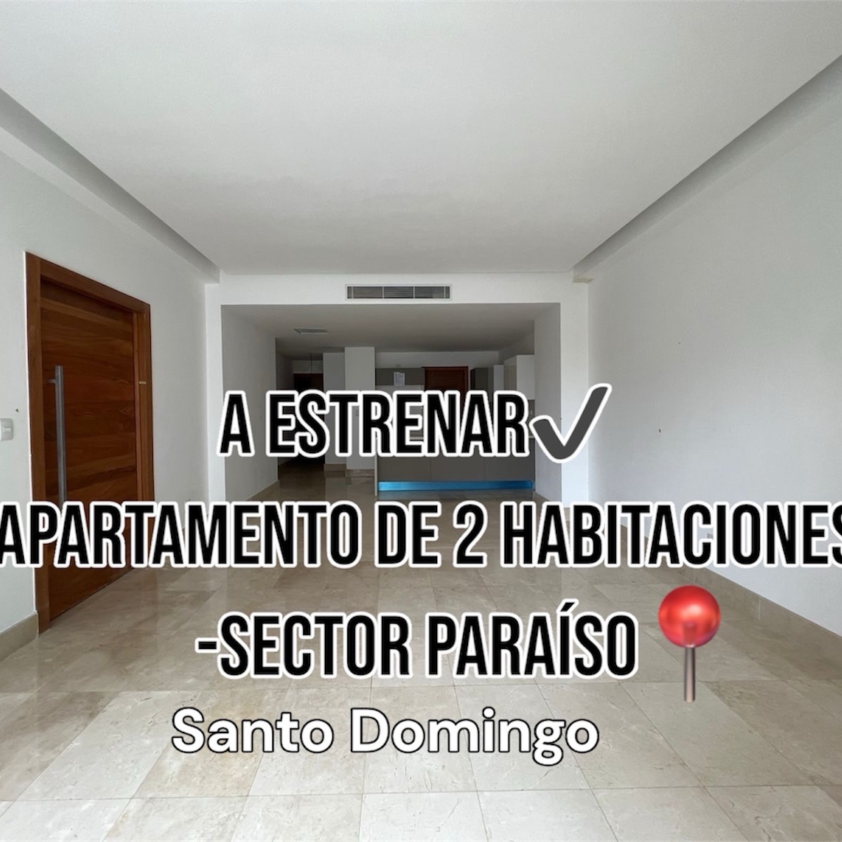 apartamentos - Apartamento a estrenar en Paraíso, Santo Domingo 