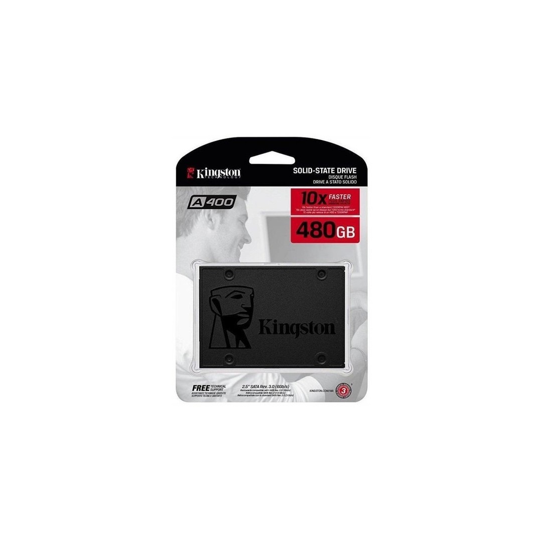 accesorios para electronica - DISCO SSD 480GB KINGSTON A400