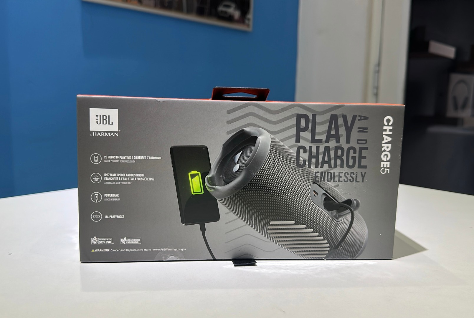 camaras y audio - Vendo Bocina JBL Charge 5 Nuevas en su Caja, 100% Originales, RD$ 9,900 NEG 1