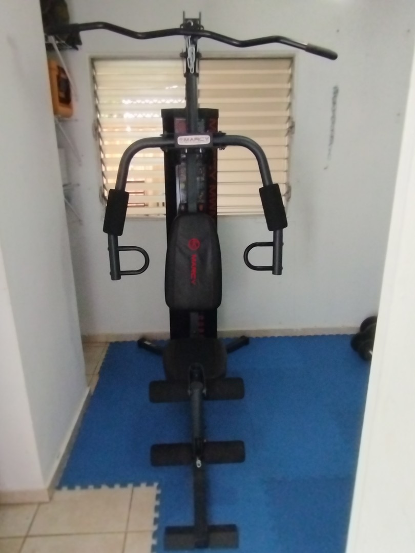 deportes - Gimnasio completo en casa, maquina multifuncional Marcy 990