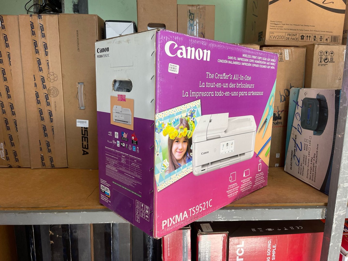 plantas e inversores - Impresora Nueva Canon Pixma TS9521C Multifunción 