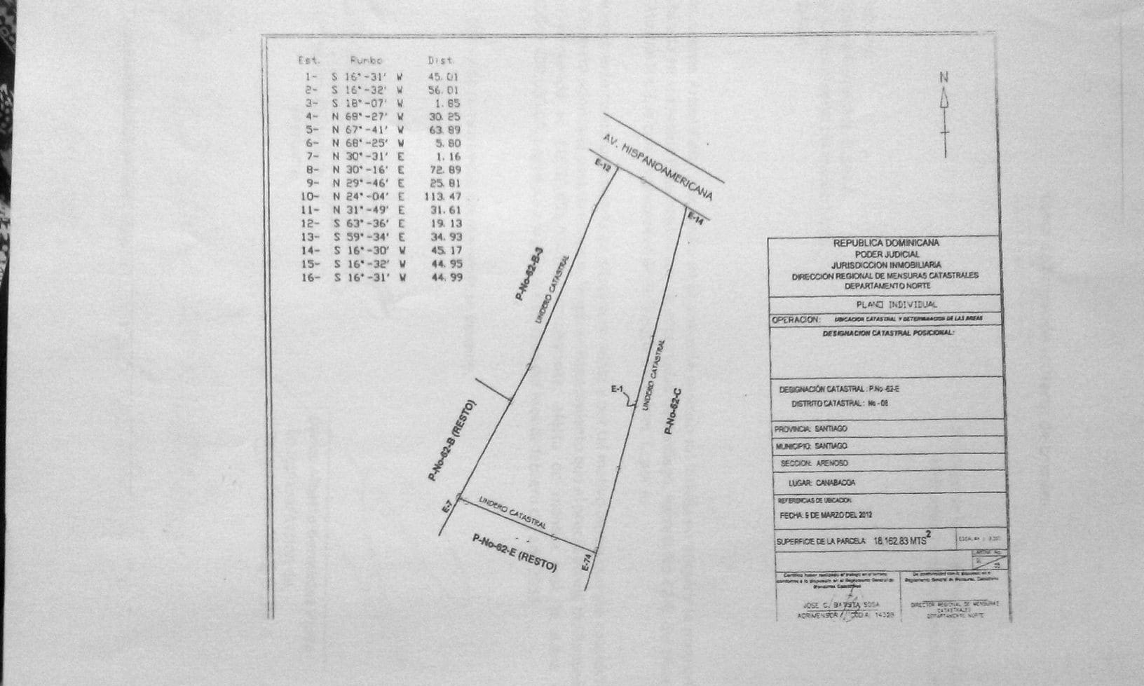 solares y terrenos - Solar Av. Hispanoarica Santiago de 18162m2