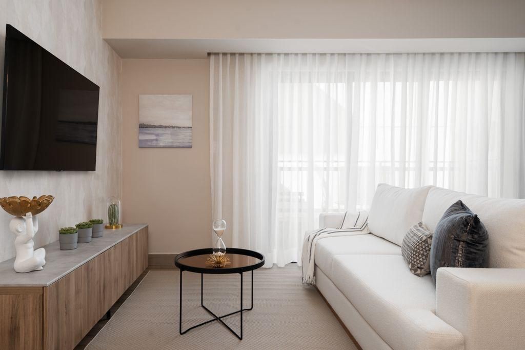 apartamentos - Piantini amueblado 1 habitacion 1.5 banos 1 parque balcon 4