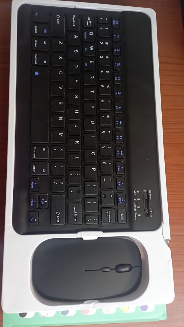 computadoras y laptops - Combo Teclado y Mouse Inalambrico Bluetooth 2