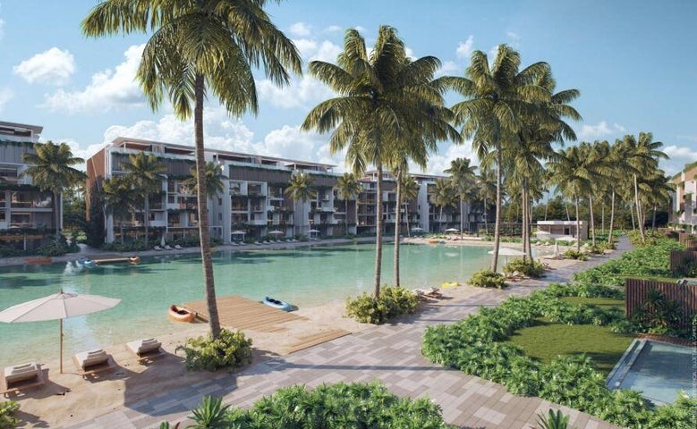 apartamentos - Proyecto en venta Punta Cana #24-378 un dormitorio, amplias áreas sociales.
 1
