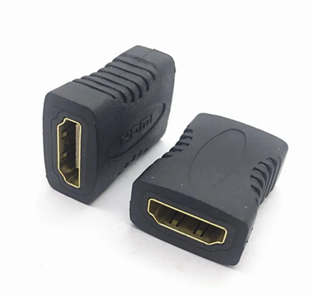 computadoras y laptops - Adaptador hembra a hembra compatible con HDMI