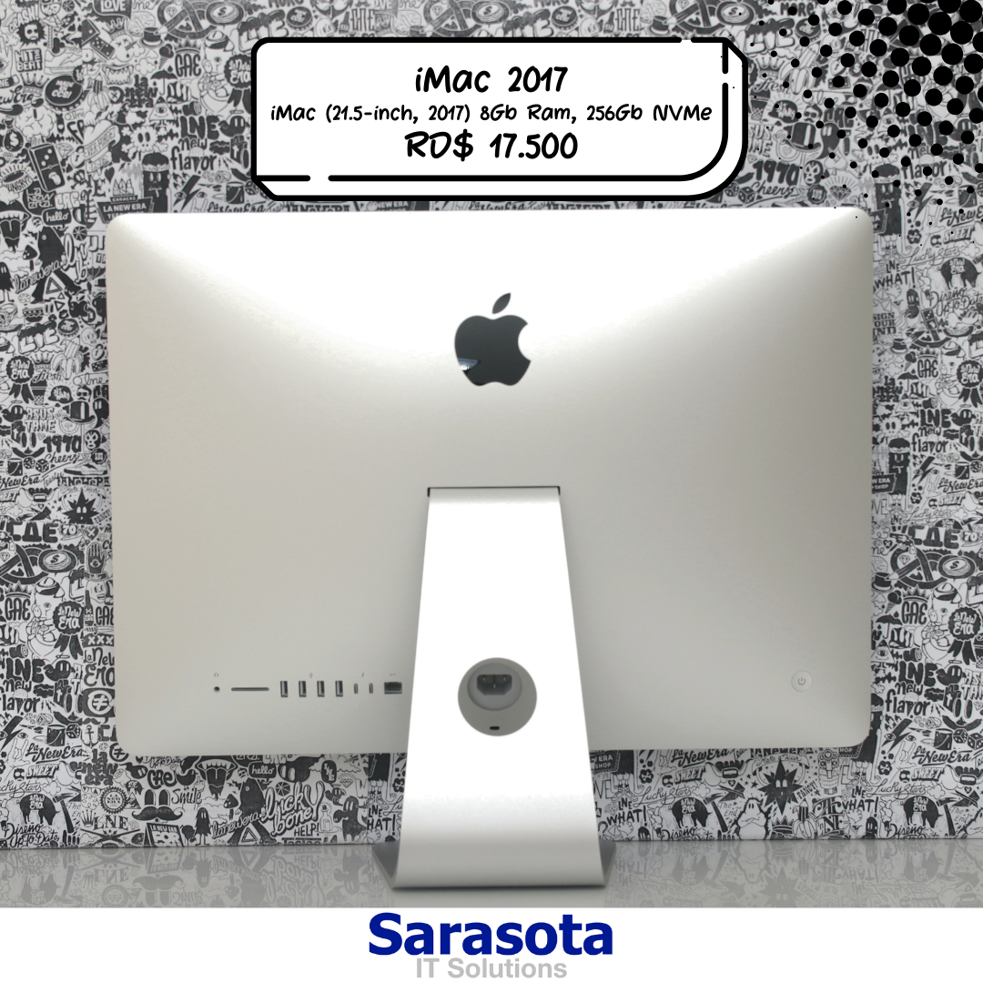 computadoras y laptops - iMac (21.5-inch, 2017) 8Gb Ram, 256Gb NVMe Apple 2