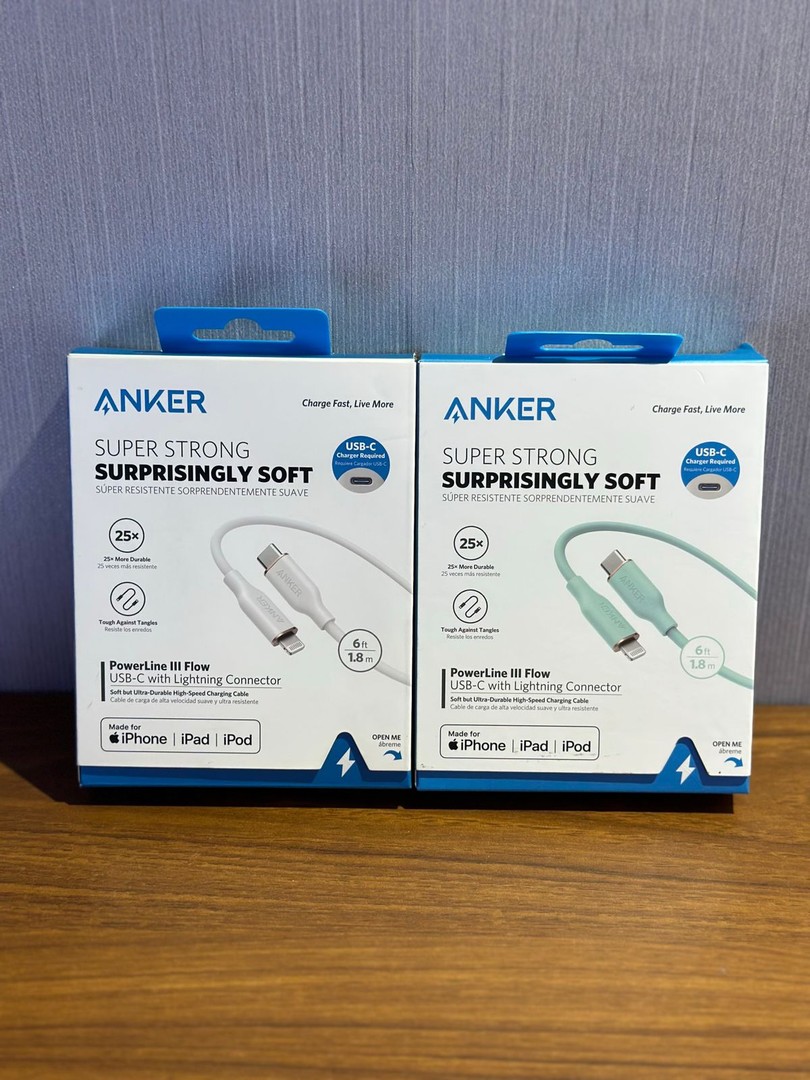 celulares y tabletas - CABLE USB-C ANKER 2M - TIENDA FISICA