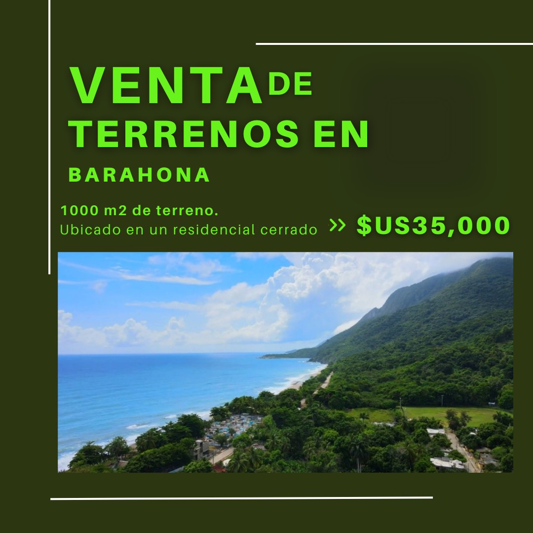 solares y terrenos - Venta de lotes de Terreno en Barahona!!!

