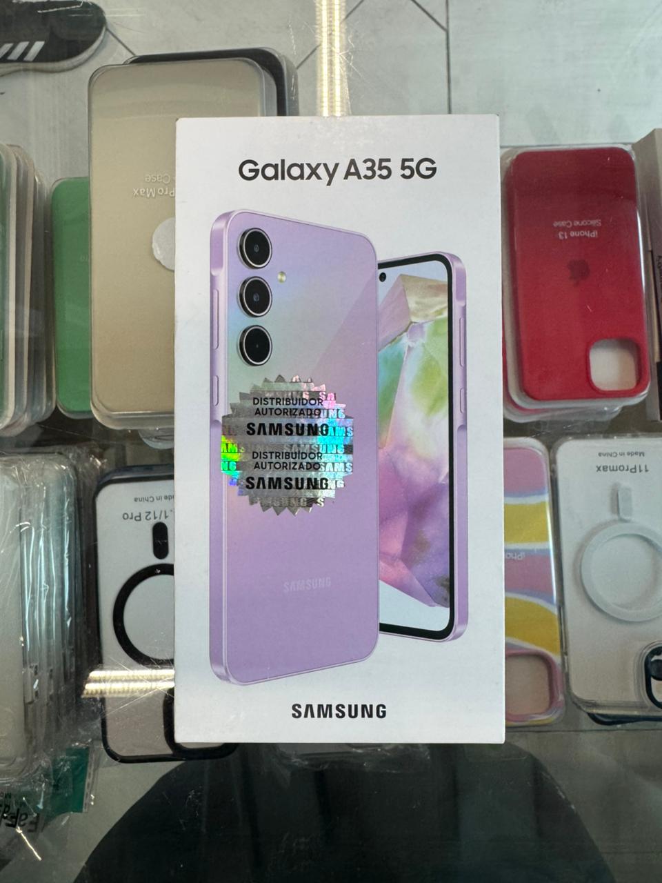 celulares y tabletas - Samsung Galaxy A35 5G 128 Rosado 128 GB NUEVO. 0