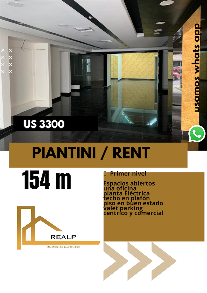 oficinas y locales comerciales - Local comercial en Piantini 0