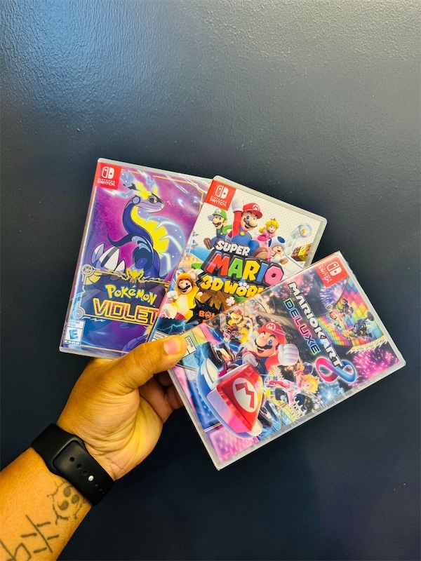 consolas y videojuegos - Cintas Nintendo switch  2