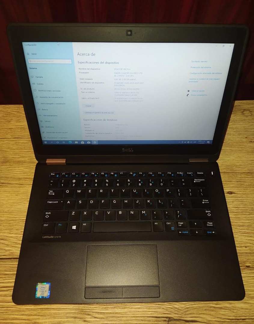computadoras y laptops - DELL LATITUDE E7270