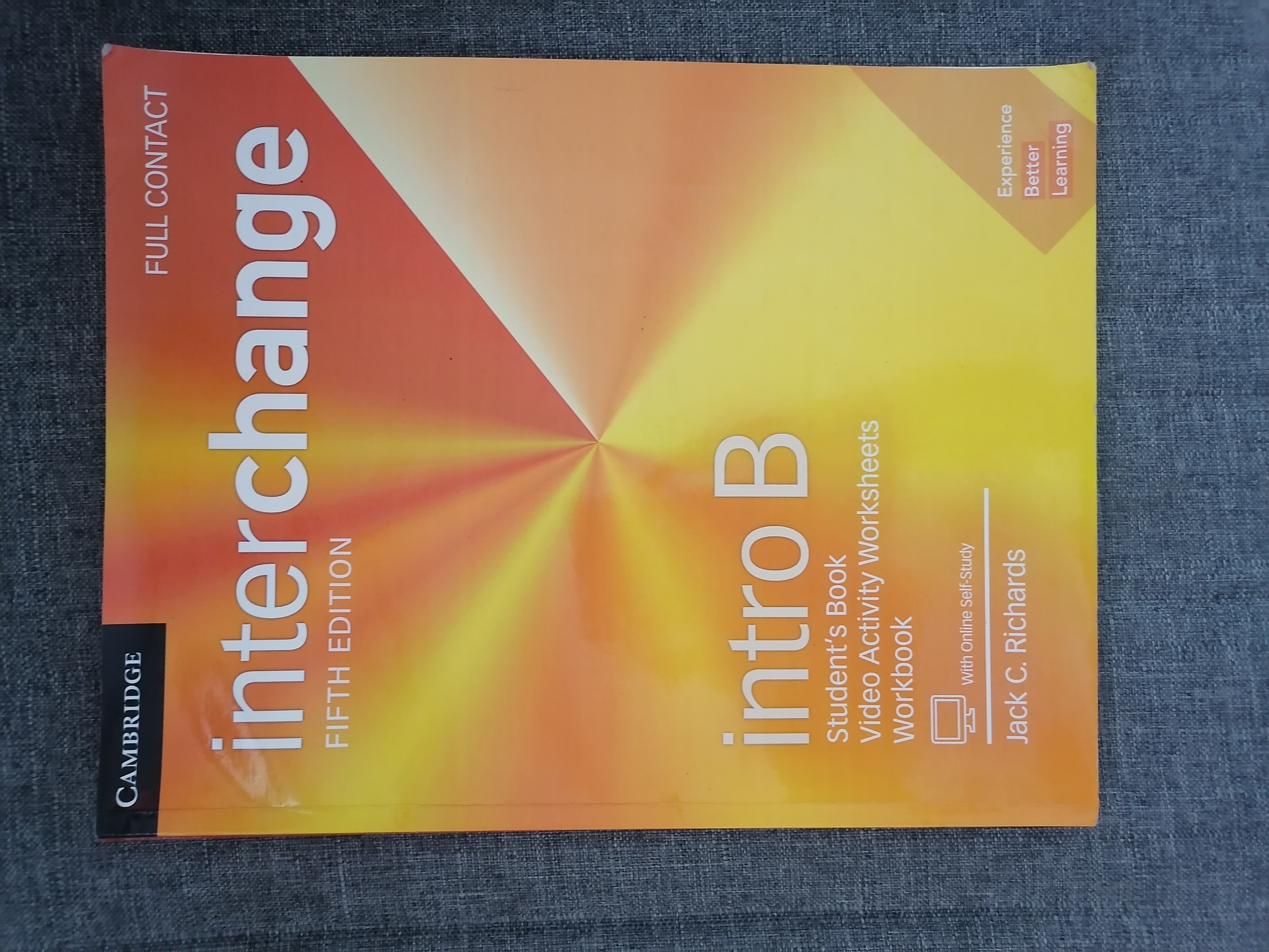 libros y revistas - Libro de inglés Interchange 