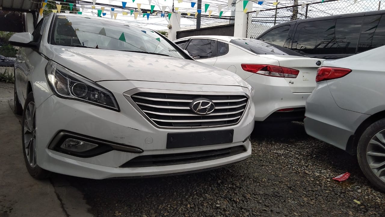 carros - HYUNDAI SONATA LF 2018 BLANCO 1