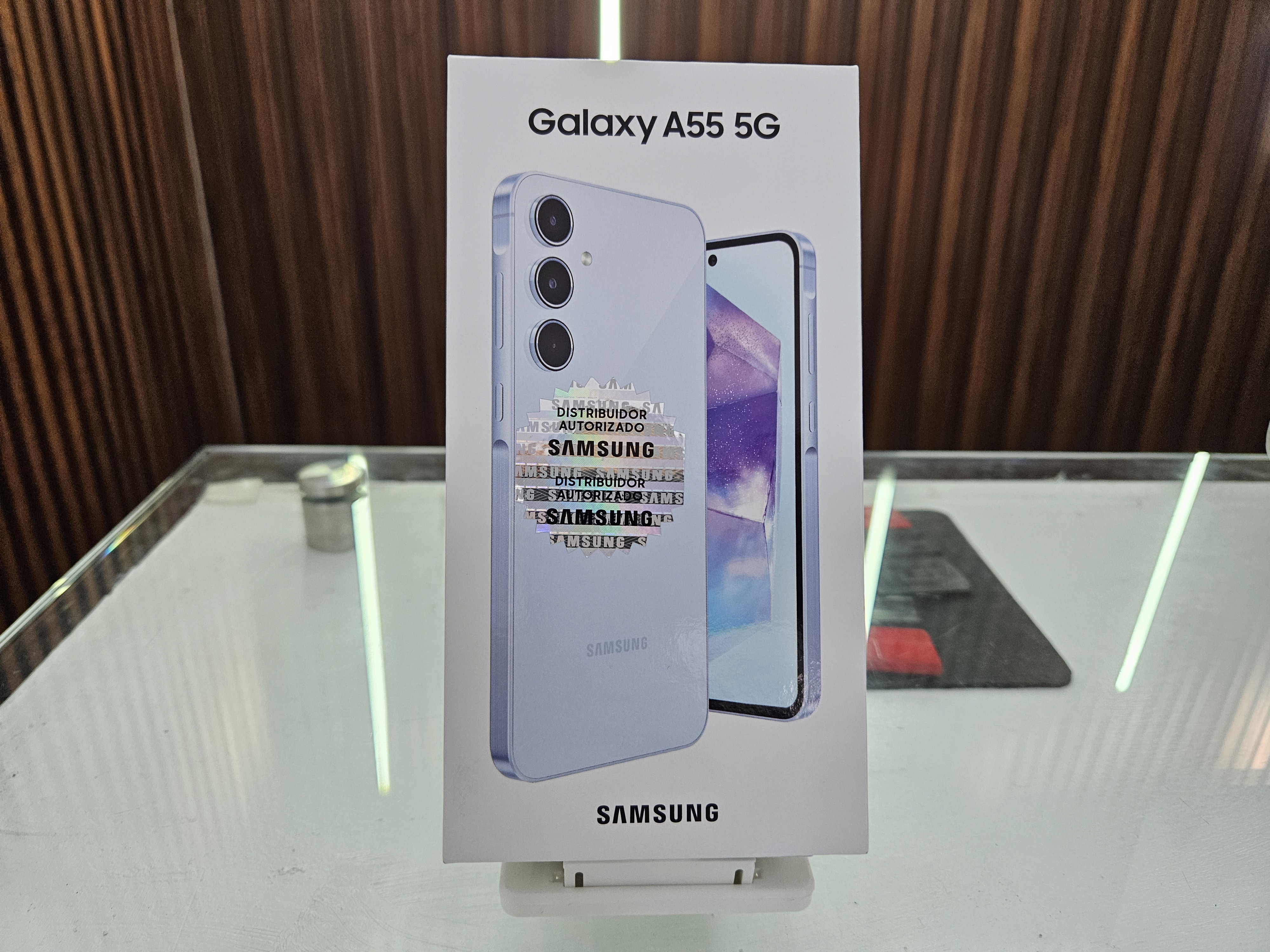 celulares y tabletas - Samsung Galaxy A55 5G 256GB Azul NUEVO SELLADO 