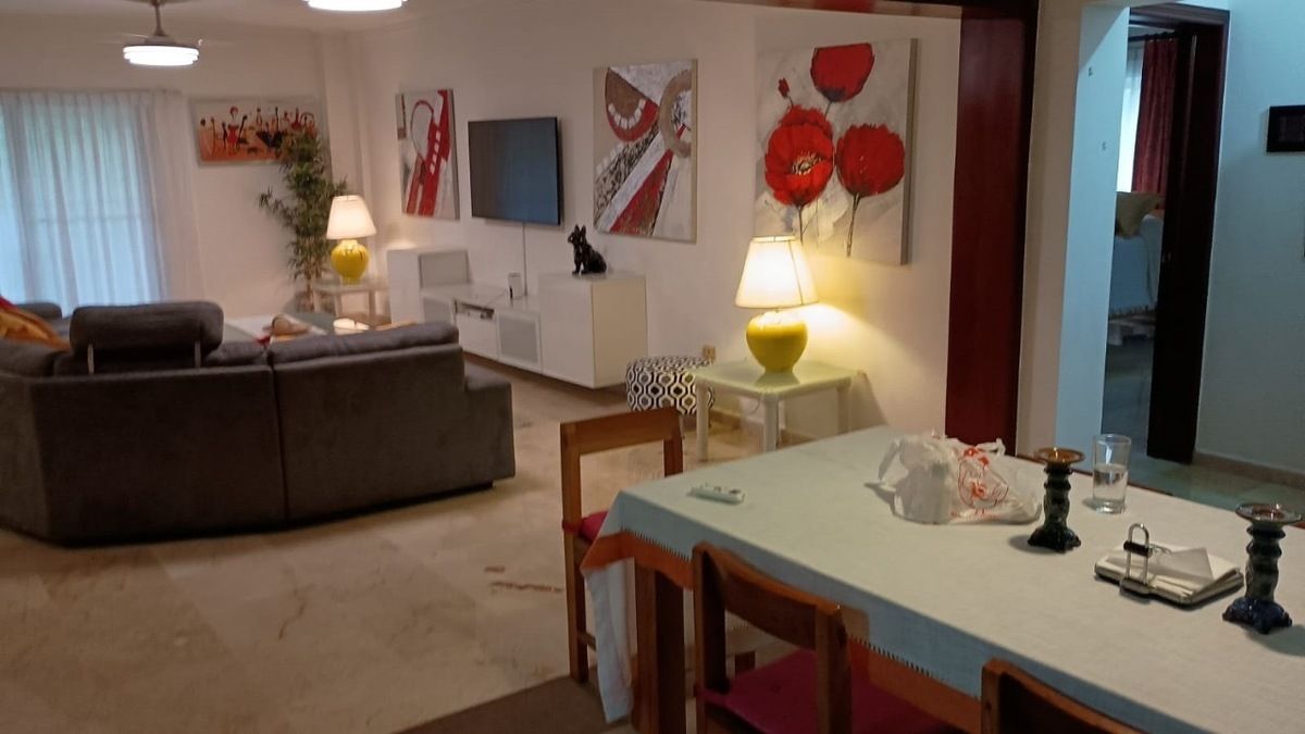 apartamentos - Apartamento en alquiler amueblado en la Anacaona 3 8