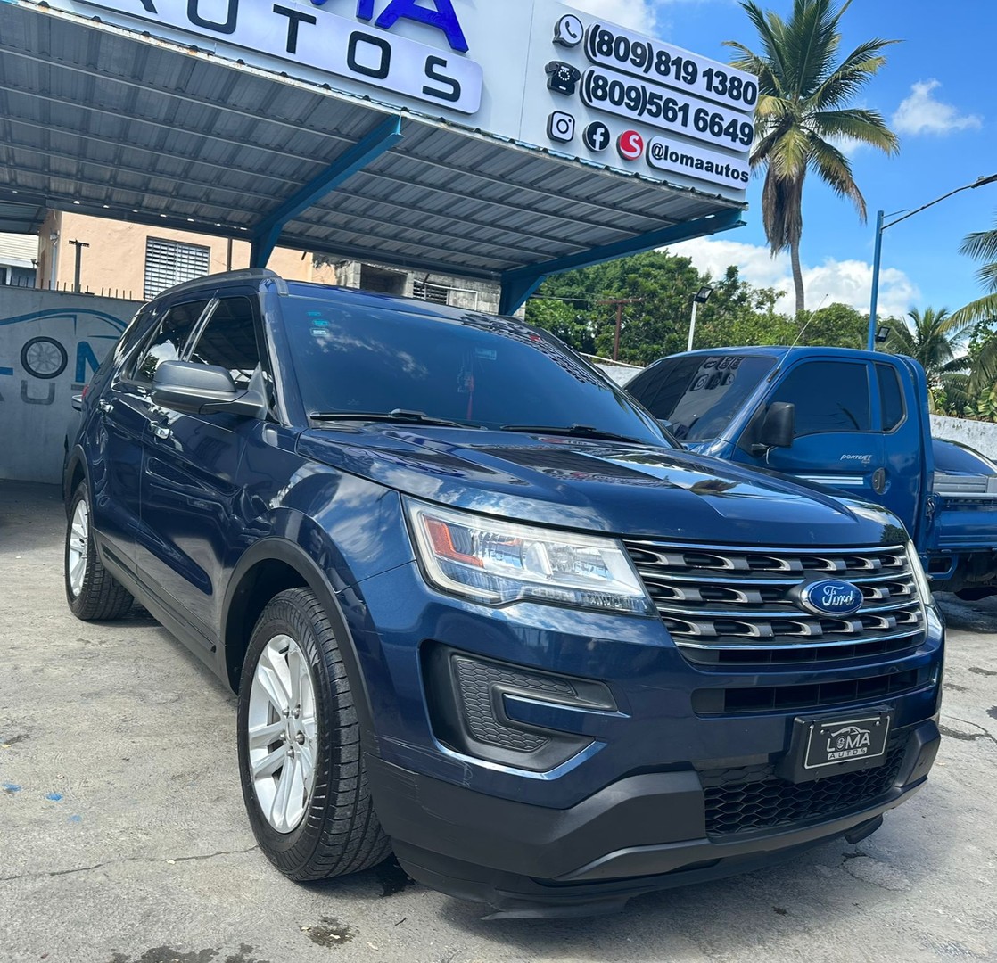 jeepetas y camionetas - Vendo mi Ford Explorer 2016 1