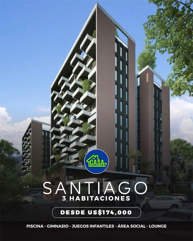 apartamentos - Exclusiva torre en avenida hispanoamericana, Santiago.