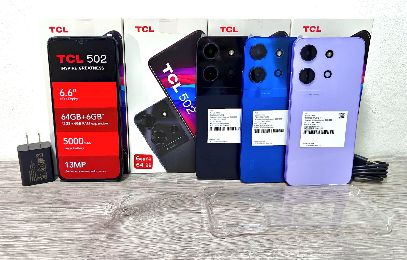 celulares y tabletas - TCL 502 DE 64GB 6GB RAM NUEVO DE CAJA #DESBLOQUEADO #OFERTAS
