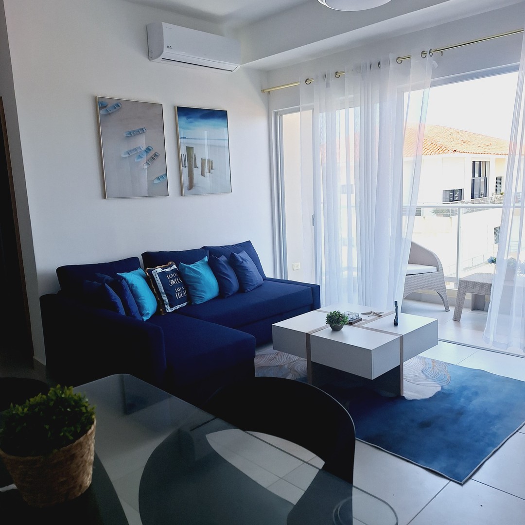 apartamentos - Apartamento amueblado con vista al mar próximo a la playa en Juan Dolio  1