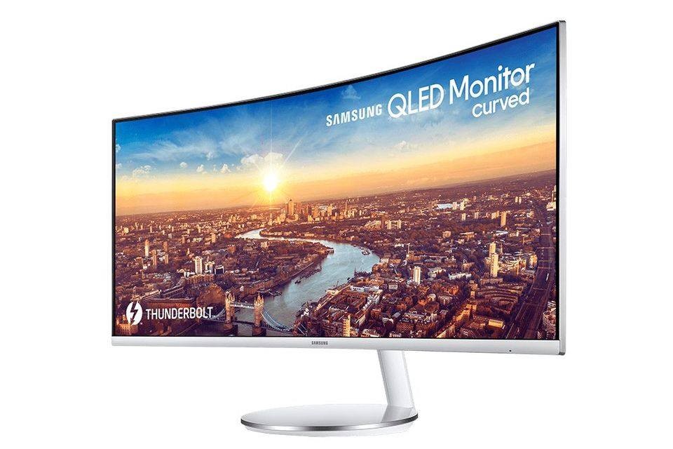 computadoras y laptops - Monitor curvo Thunderbolt™ 3 de 34" con pantalla ancha de 21:9. 0