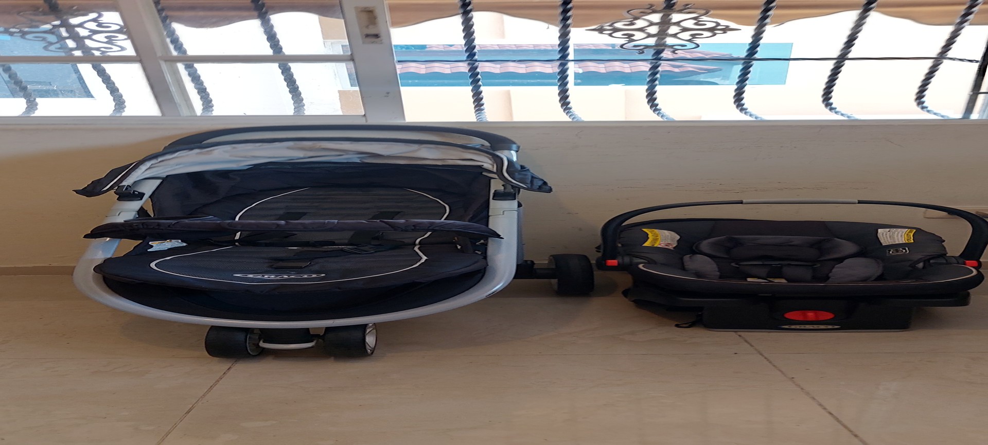 coches y sillas - Coche y cargador de bebe GRACO $14,000.00SNUGRIDE CliCK CONNECT 35 4
