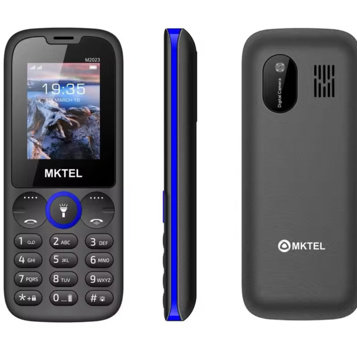 celulares y tabletas - MKTEL-teléfono móvil M2023 con pantalla de 1,77 pulgadas, batería de 800mAh, 