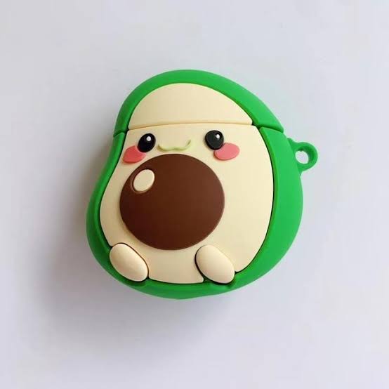 accesorios para electronica - COVER AIRPODS DISEÑO AGUACATE 0