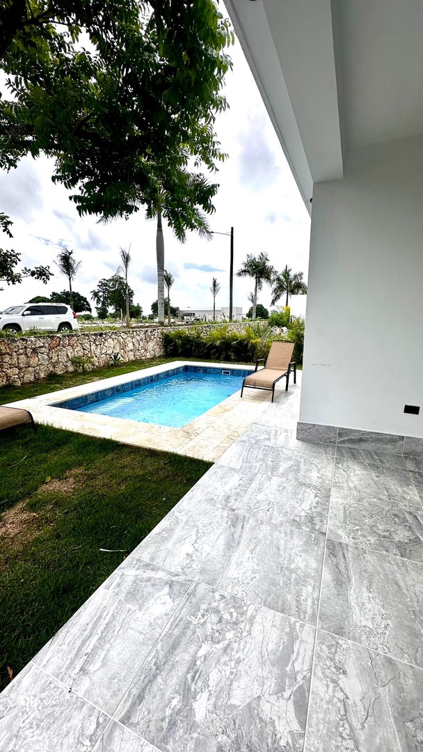 casas vacacionales y villas - Villas en Punta Cana de 4 habitaciones + servicio. 7